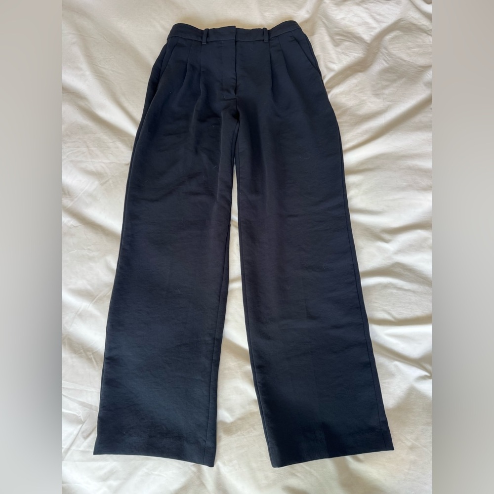 Aritzia Midnight Blue Effortless Pants